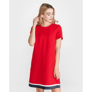 Tommy Hilfiger dámské červené šaty Anita
